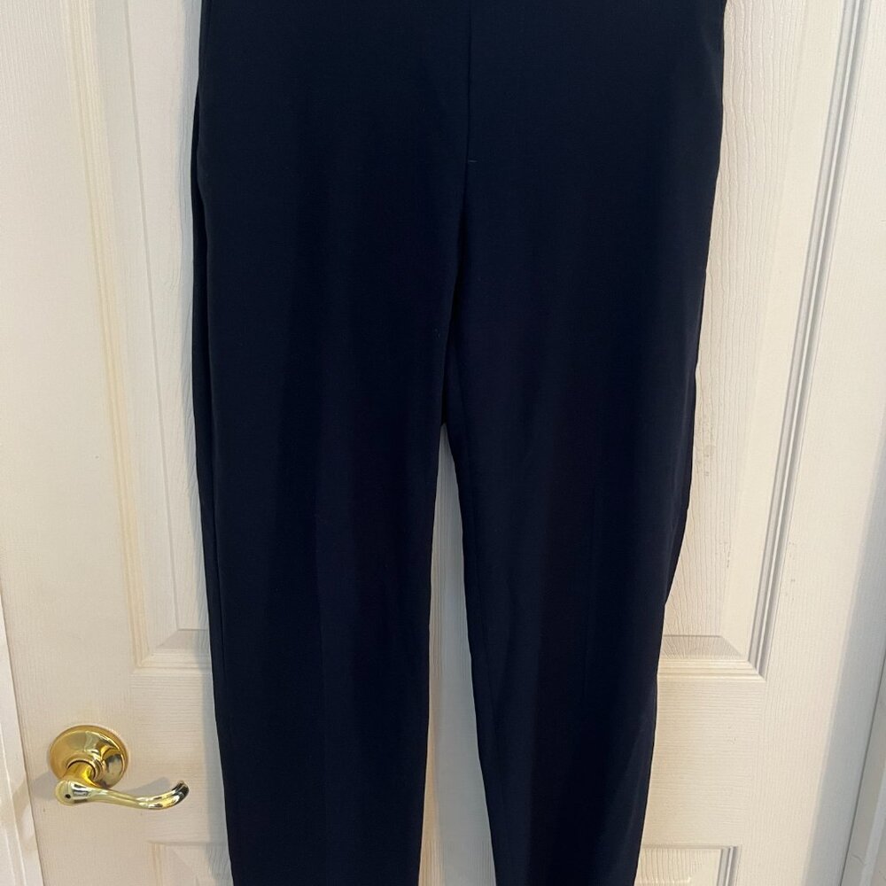 Banana Republic Hayden Tapered Pant - Preppy Navy - Picture 2 of 6